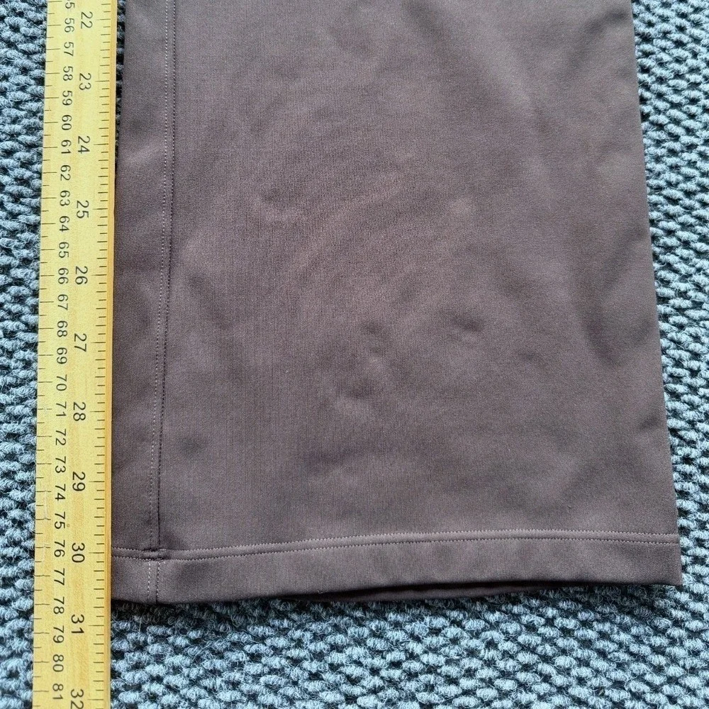 Lululemon Smooth Fit Pull-On Bootcut Pants Womens 8 Brown Travel Office Stretchy